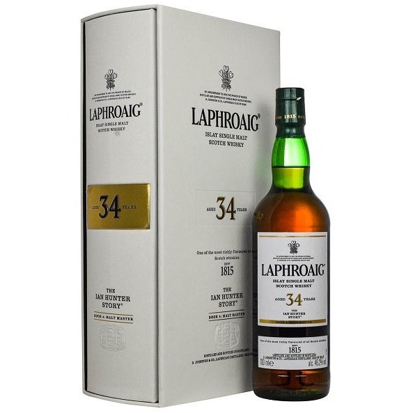 Laphroaig The Ian Hunter Story "Book 4: Malt Master" 34 Year Old Single Malt Scotch Whisky