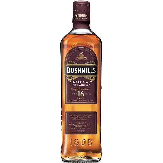 Bushmills 16 Year Single Malt Irish Whiskey 750ml
