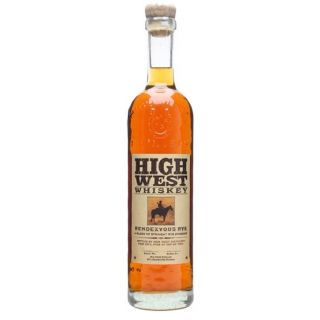High West Whiskey Rendezvous Rye Not Chill Filtered 92 Proof