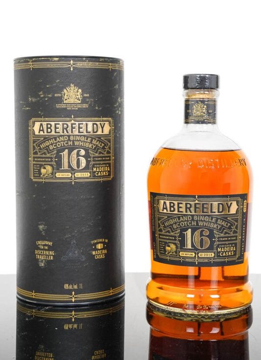 Aberfeldy 16 Years Old Madeira Cask Finish Single Malt Scotch Whisky (700ml)