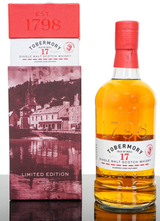 Tobermory 2004 Aged 17 Years Oloroso Cask Matured Single Malt Scotch Whisky (700ml)